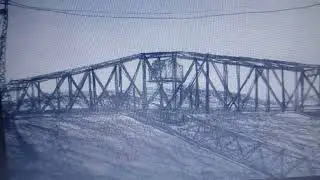 New York & Long Branch Railroad Swing Bridge  Perth Amboy, New Jersey 