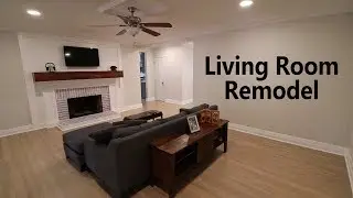 DIY Fireplace Remodel Pt 4: Living Room Complete!