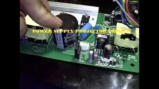 cara bongkar power supply infocus in112 in114 - how to assemble the projector infocus power supply
