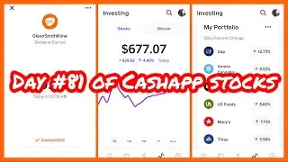 81st Day of INVESTING ON CASHAPP!