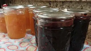 Small batch of Blackberry Jam with the Ball Jam & Jelly Maker. Recipe screen shots in video #food