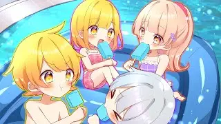 【フォートナイト】弟子と妹子とガチの妹と実写の罰ゲームをかけてプールでかくれんぼしたら色々と楽しすぎたwwwww