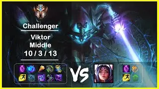 Middle Viktor vs Irelia Patch 11.16