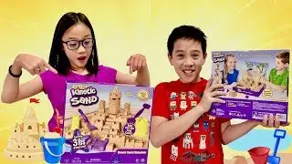 Kinetic Beach Sand - Sandcastle Challenge