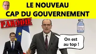 [Parodie] Castex 18h 🇫🇷 Jean Castex pr&eacute;sente la nouvelle strat&eacute;gie du gouvernement (4 mars 2021)