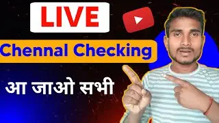 🔴 Live YouTube Channel Checking 2025 | Tech Boy Prem | Channel Review & Growth Tips