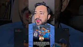 Tanveer Ahmed Reaction On India Beat Namibia By 93 Runs 😱 #IndvsPak #INDvsNAM #india