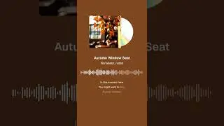 Autumn Window Seat 🍂 | Bossa Nova Jazz