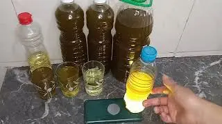 زيت الزيتون الأصلية و المغشوشة وكيفية التمييز بينهما 💯💯 تجربة فعالة .