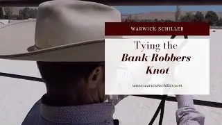 Tying a bank robbers knot