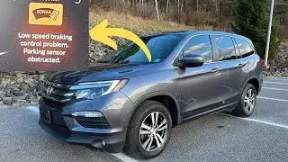 &ldquo;Low speed braking control problem&rdquo; warning in Honda or Acura