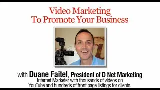 Video Marketing for Google Ranking by D Net Marketing Sacramento California