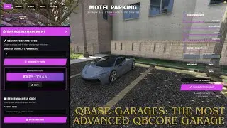 QBase-garages: The Most Advanced QBCore Garage System for FiveM | 3D Previews & Code Sharing