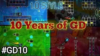 SURPRISE!! - 10 years of GD (Harder 6⭐?) by Martinecraft [Me] | Geometry Dash