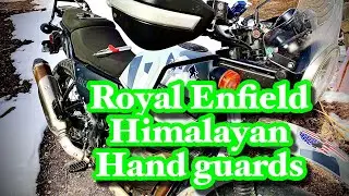 Royal Enfield Himalayan OEM Handguard  Install