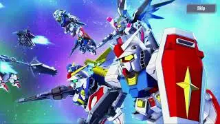 SD Gundam G Generation Eternal CALIBARN, FREEDOM & DESTINY Crazy 200 PULLSSD高达G世纪永恒 命运卡池！抽个卡！200抽