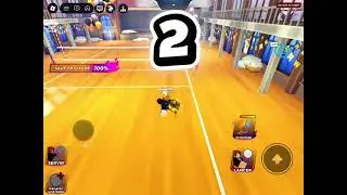 Service bizarre avec le style akuto (volleyball legend)