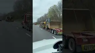 Getting It Done No Excuses #kenworth #triple #axle #construction #equipment #hauling #shortsfeed