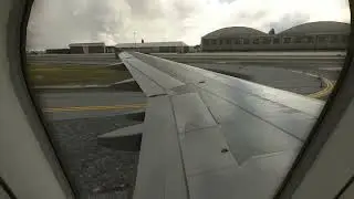 MSFS Fenix A320 Iberia Express Landing on Left Main Gear, Right aileron  Madrid, Spain (LEMD) 32L