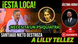 &iexcl;Santiago Nieto destroza a Lilly Tellez!