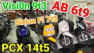 Siêu phẩm Scoppy 2023 Vision 9t3 bao ship AB 6t9 Jubiter 7t5 Sirius Fi 7t8 Janus 2025 ở Nhất Phương