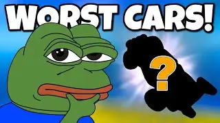 WHAT IT'S LIKE TO PLAY WITH THE WORST CARS IN ROCKET LEAGUE (FT JONSANDMAN)