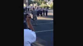 RRHS Plattoon Unarmed Drill