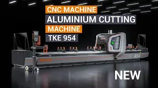 Tekna's TKE 954 4-axis CNC Mobile Gantry Aluminium Machining Centre