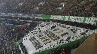 FC Schalke 04 - Borussia Mönchengladbach (02.02.2019) | Geiler Gästesupport!
