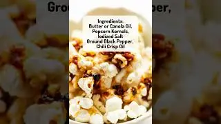 Chili Crisp Popcorn Recipe | #shorts | @lifeslittlesweets | Life&rsquo;s Little Sweets