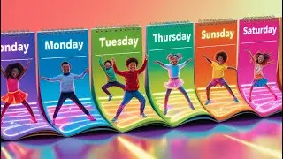 #daysgone #weeksong l Days of the week Groove l #danceandlearn l #KidsGroove l #youtubekids