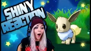 SHINY EEVEE REACTION LIVE | Pokemon Sun & Moon | Stream w/ Moxillia