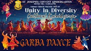 Garba Dance I Unity in diversity I Annual Program 2025 I St. Joseph's Kindergarten