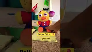 NEW FNAF PLUSH REVEAL: Balloon Chica 🐥🎈#fnaf #plush #fnafplush #fnafplushies #eggslyplayz