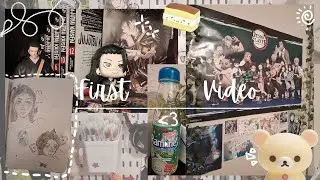 FIRST VIDEO || silent vlog, room tour, waterfront trip, drawing