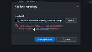 NIHH Cara Push Project Netbeans ke Github pakai Github Desktop || EASY dan WORK 😁