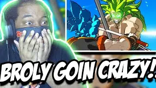 DRAGON BALL SAMURAI: Goku & Vegeta vs Broly (Full Fight) REACTION (FigureFlix)