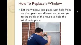 Calgary Window Replacment - How To Replace A Window.mp4