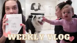Weekly Vlog: Halloween Shopping, Skincare Collaboration, & New Baby Playroom! | Amanda Steele
