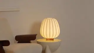 Illuminate Your Space with the Fabric Minimalist Table Lamp &ndash; Subtle Elegance in Simplicity