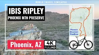 Ibis Ripley | Phoenix Mountain Preserve | Trail 100 | 4K