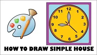 HOW TO DRAW A WATCH IN MS PAINT STEP BY STEP | SOUND LESS VIDEO