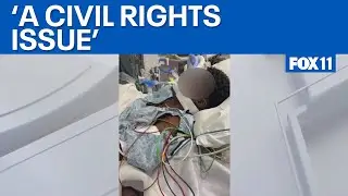 Family sues LAPD claiming officers intentionally hit teen on motorbike  | FOX 11 LA