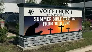 Church LED Digital Sign/  Board.