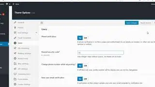 Adforest Wordpress Classified Theme - Mobile Number Verification
