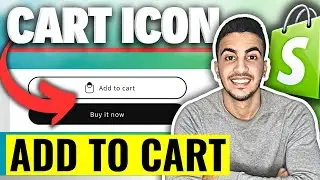 How To Show Cart Icon On Add To Cart Button On Shopify Product Page
