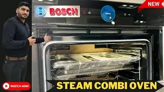 Bosch Series 8 HSG7361B1 Steam Combi Oven: Ultimate Cooking Experience!