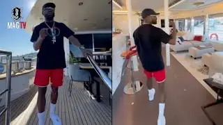 Floyd Mayweather Gives A Tour Of His Multi-Million Dollar Yacht Off The Coast Of France! 🛥