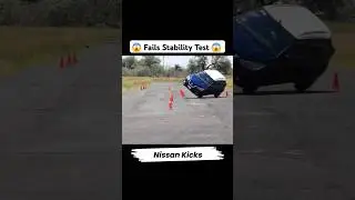 Fails on Stability Test #stabilitytest #car #voiture