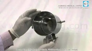 Douche Cans (Irrigators), Capacity: 1.5 Litre (Approx.), S.S. (304 Grade). Item Code: HH545
